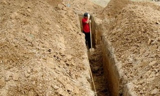 Копка траншей для фундамента от 938 руб. | 2Землекопа-Крт в Карталах
