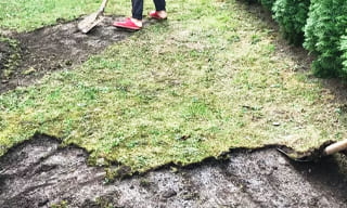 Снятие дерна старого газона в Карталах – от 521 руб. | 2Землекопа-Крт