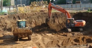 Котлован для дома Карталы, цена от 313 руб./м3.